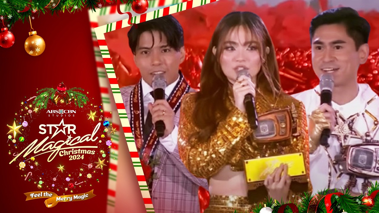 Star Magic Loyalty Awardees: Nash Aguas, Sharlene San Pedro, CJ Navato | Star Magical Christmas 2024