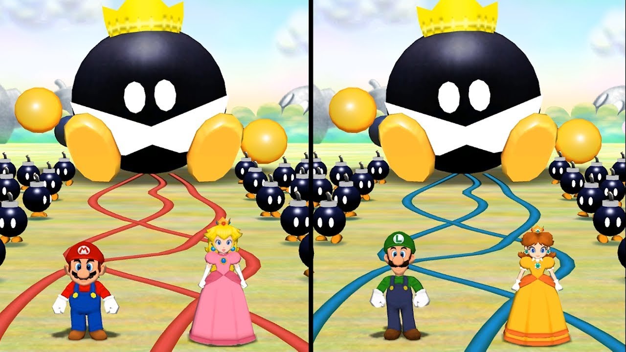 Mario Party 5 - All 2 vs 2 Minigames