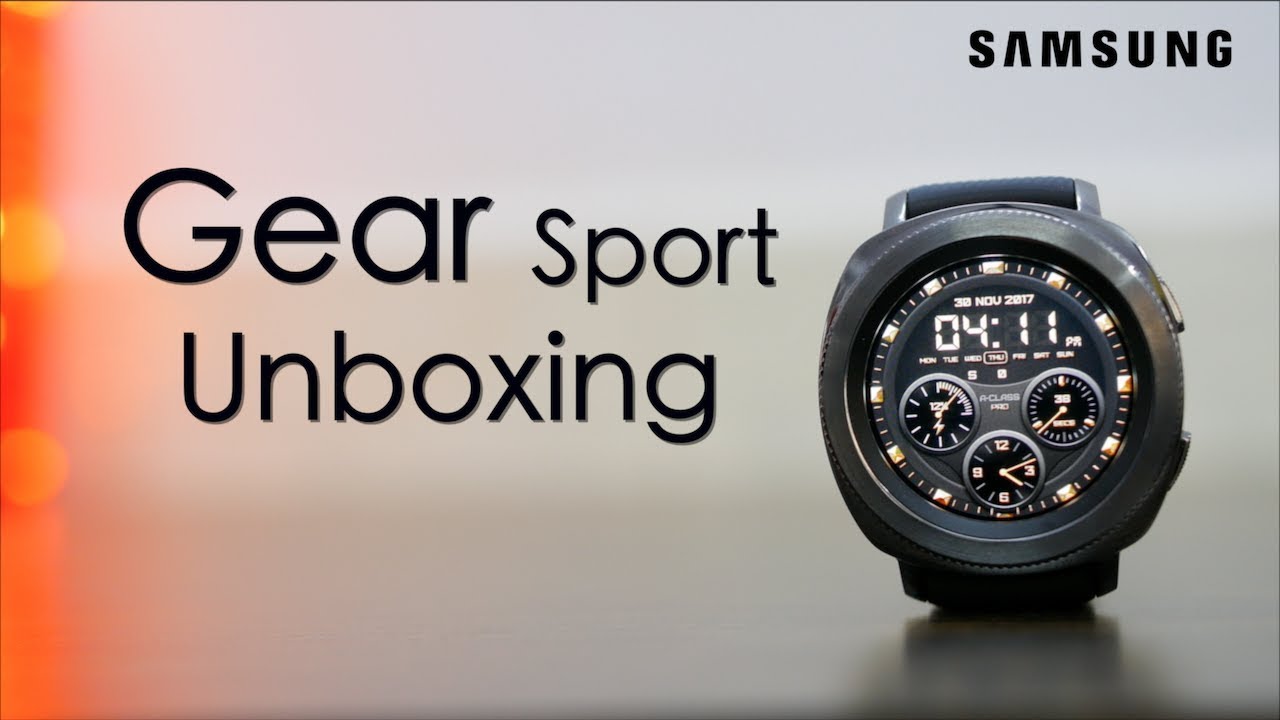 Samsung Gear Sport Unboxing, Setup & Overview