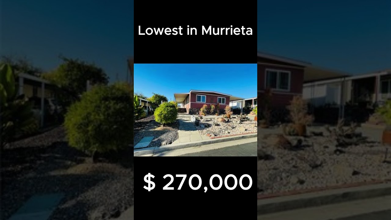 Affordable Homes in Murrieta, California