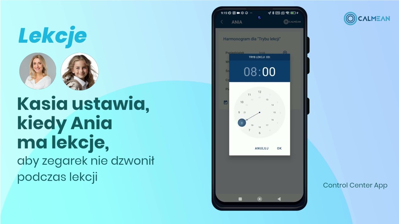Jak Skonfigurować Smartwatch z Aplikacją CALMEAN Control Center - Kompletny Przewodnik 📱⌚