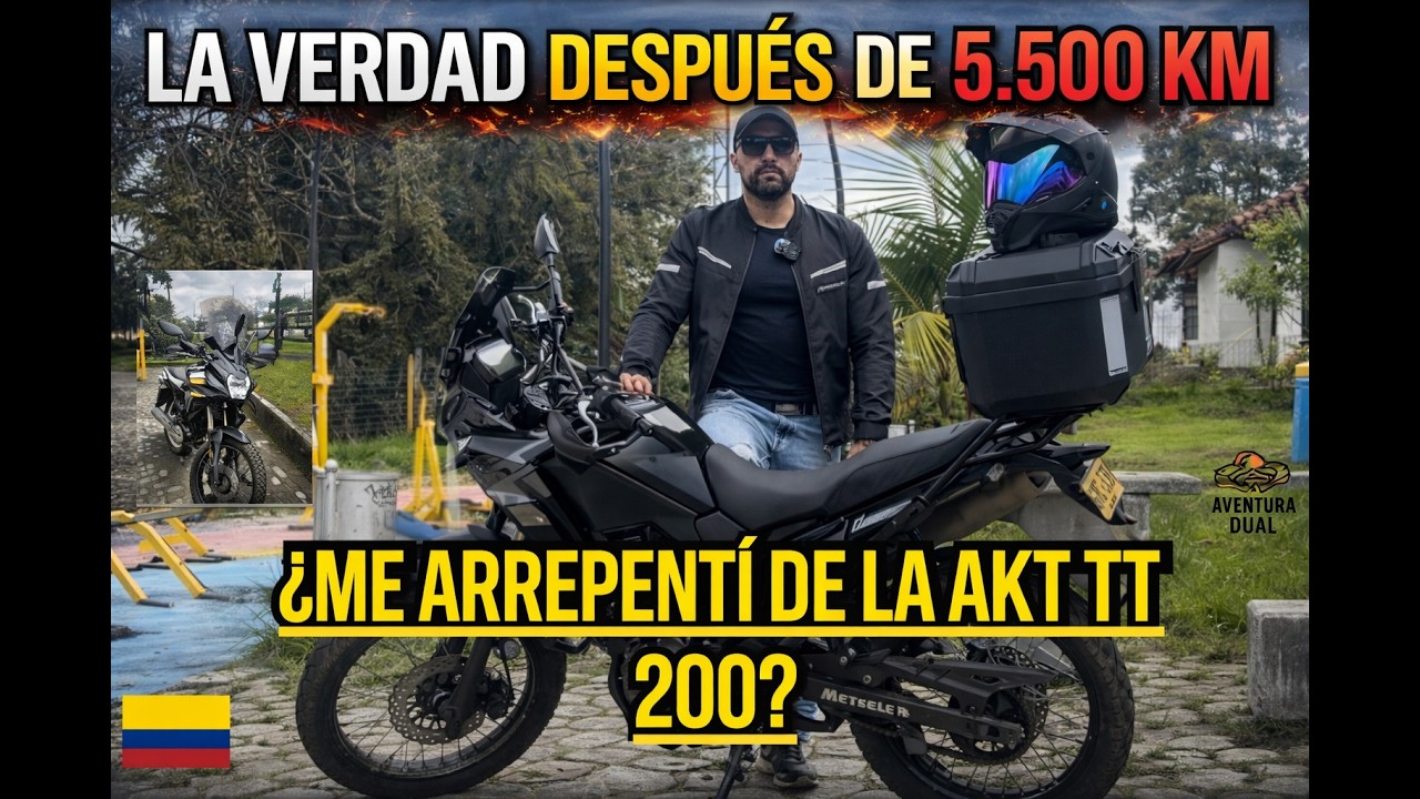 “Después de 5.500 KM… ¿Todavía Vale la Pena la AKT TT 200?”