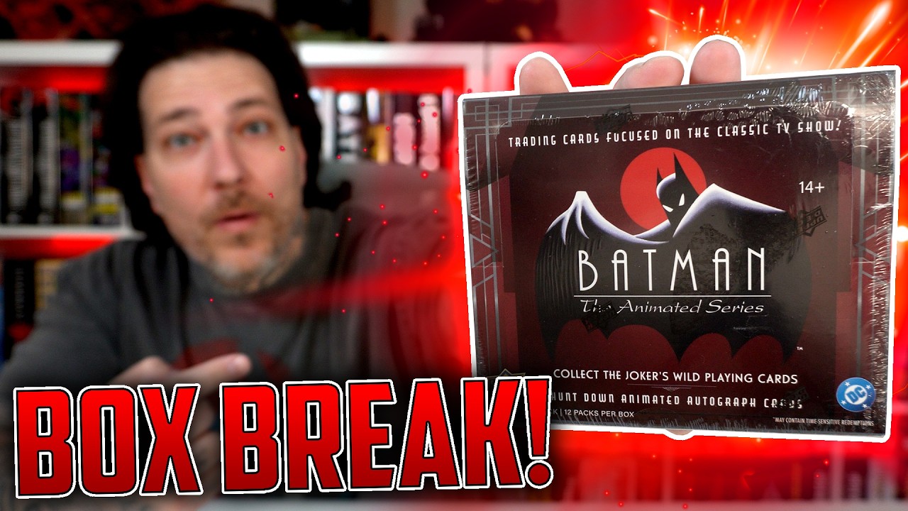 Распаковка коллекционной карточки &laquo;Бэтмен: Анимационный сериал&raquo; | Upper Deck