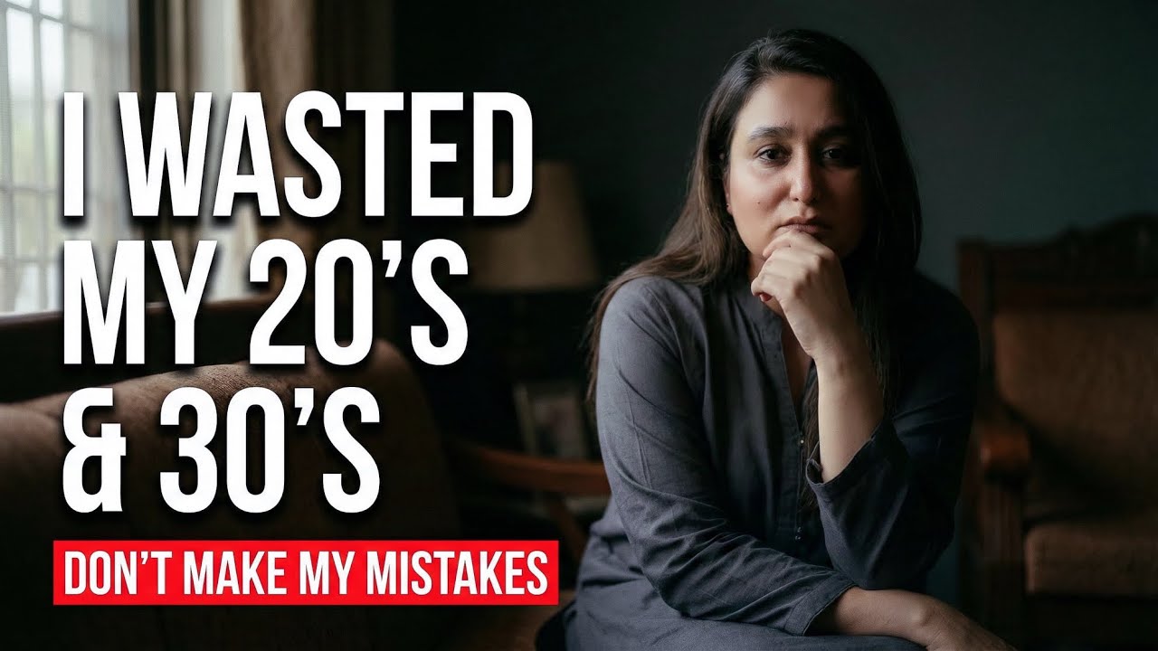 I Wasted My 20’s & 30’s.Please Don’t Waste Yours🙏!!! | Life Lessons You Need To Hear
