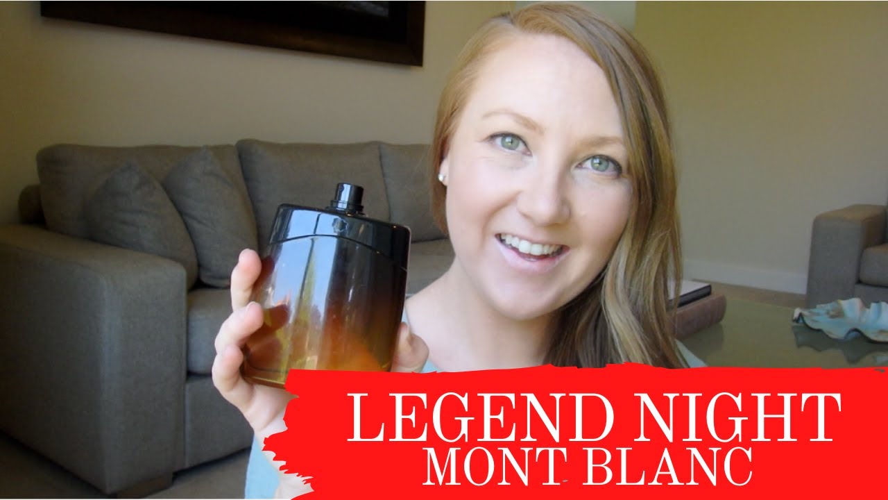 MONT BLANC LEGEND NIGHT FRAGRANCE REVIEW!