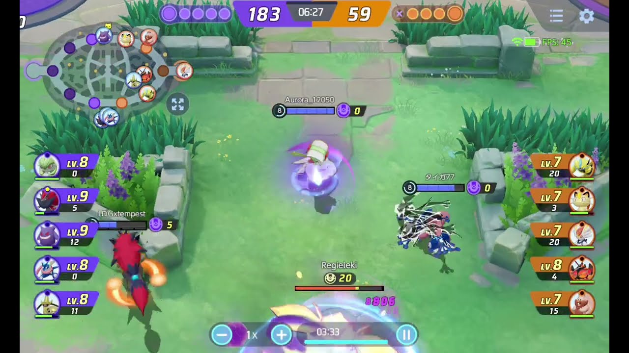 Gardevoir gameplay  || Ranked Match - Theia Sky Ruins || #AuroraElysgaming, #PokemonUnite 08032026
