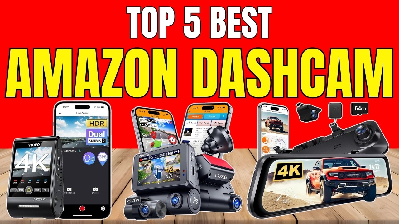 Best Dashcam 2026 | 4K Front, Rear & Cabin Car Cameras