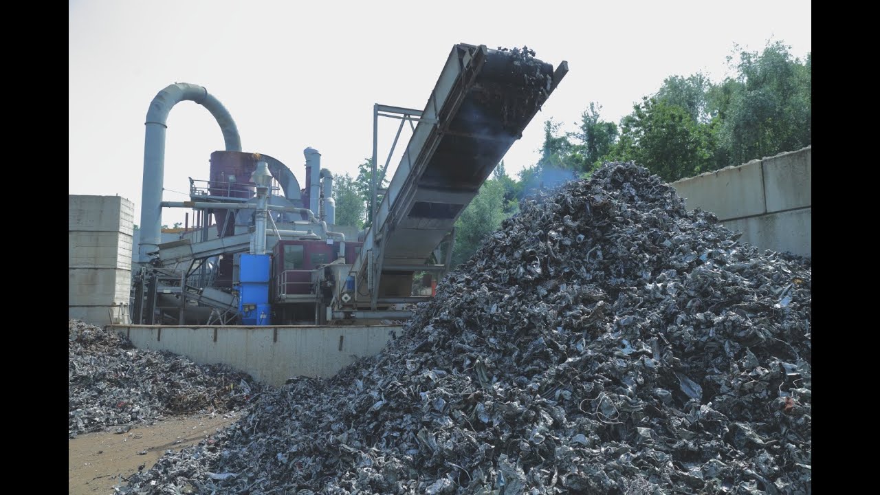 Parfer Siti - Magifer, complete line pre-shredder + shredder
