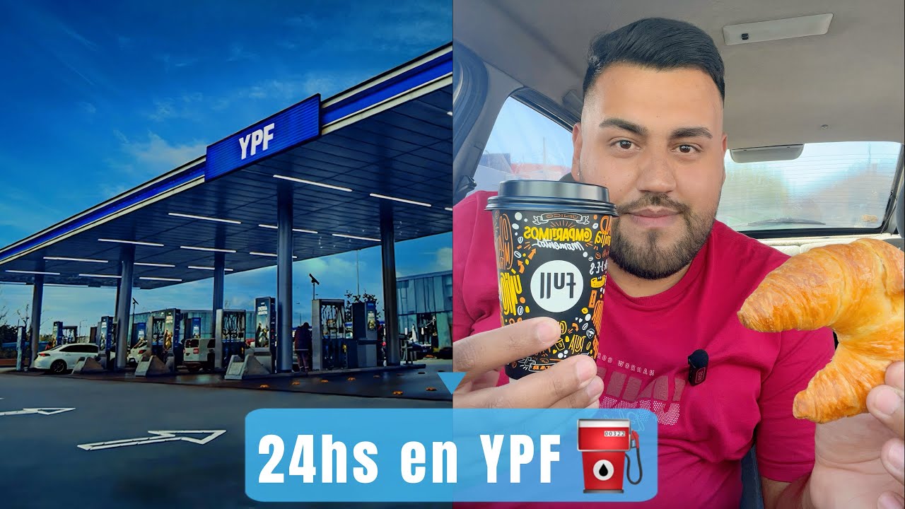 24 hs comiendo lo más barato de YPF⛽️