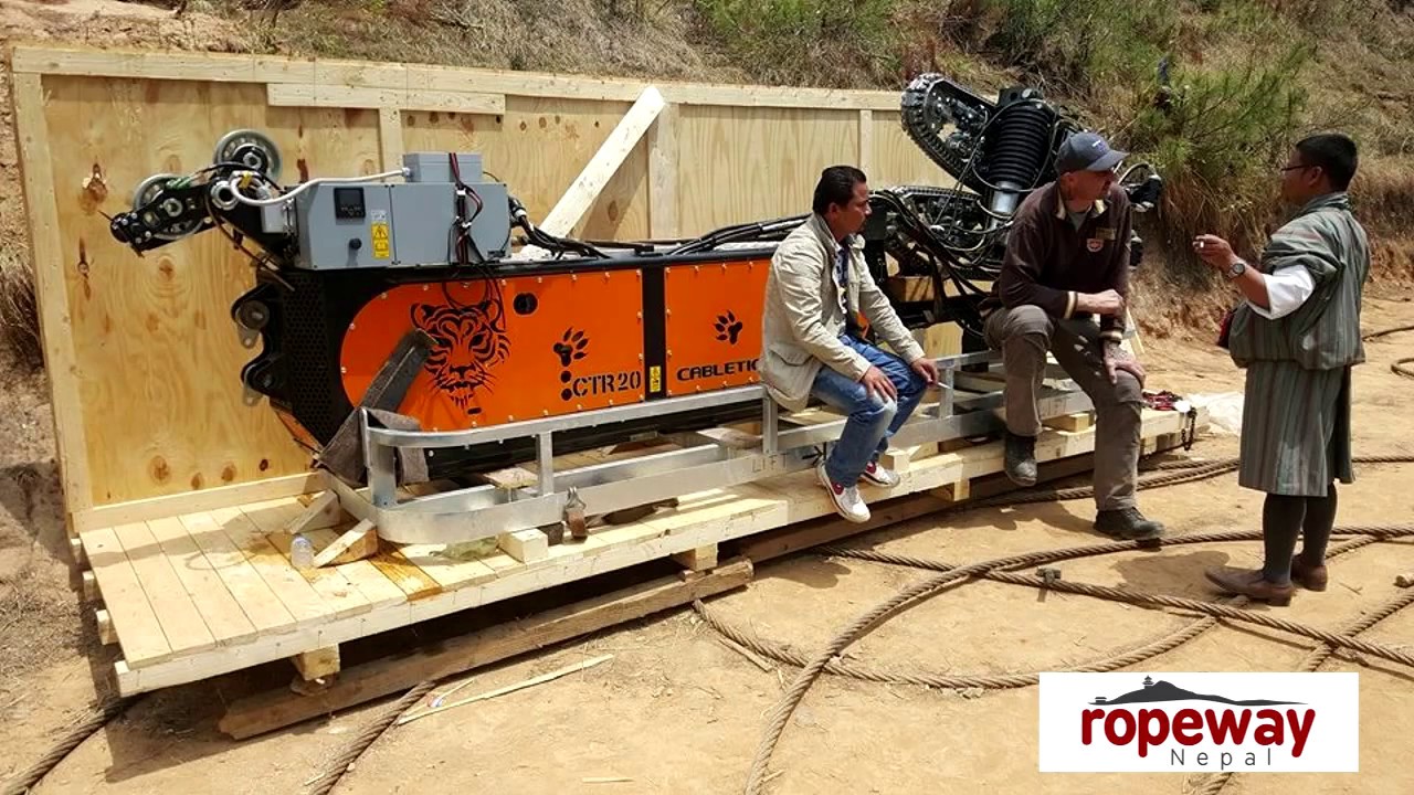 Bhutan Material Ropeway(Phajoding)- Cabletiger