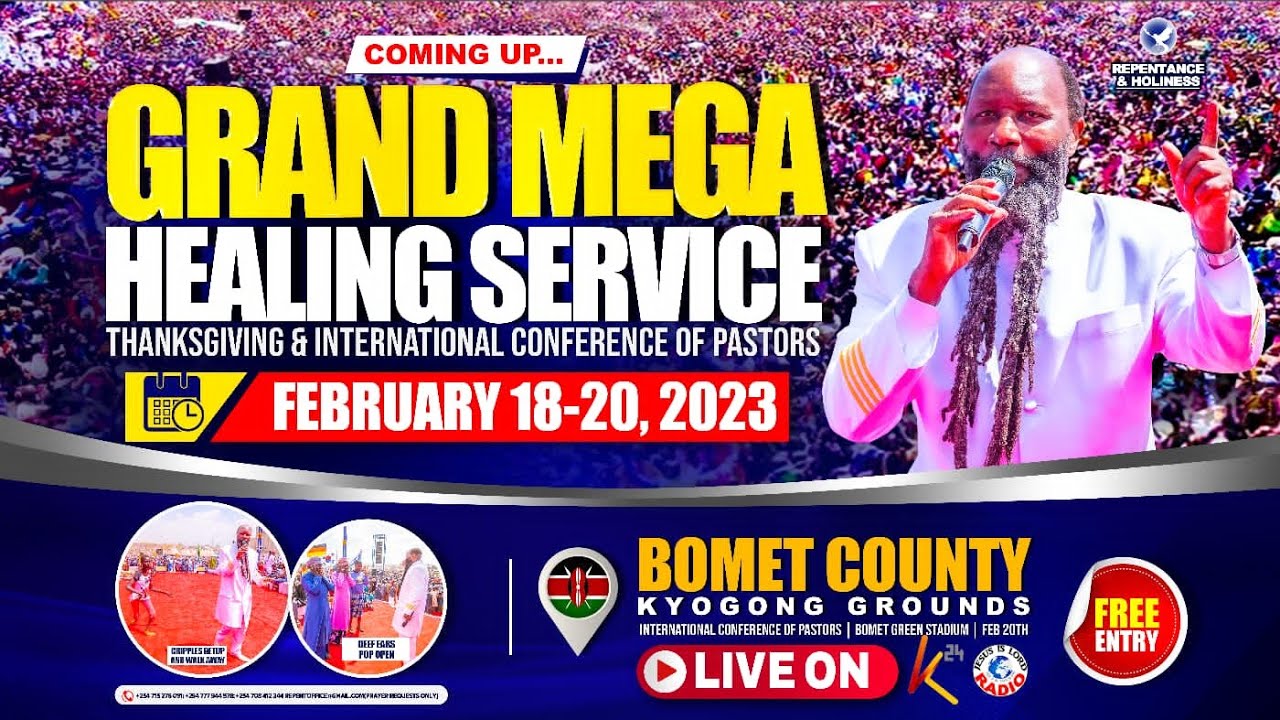 THE RAIN HAS COME, IT IS RAINING IN BOMET // Repentance and holiness ministry