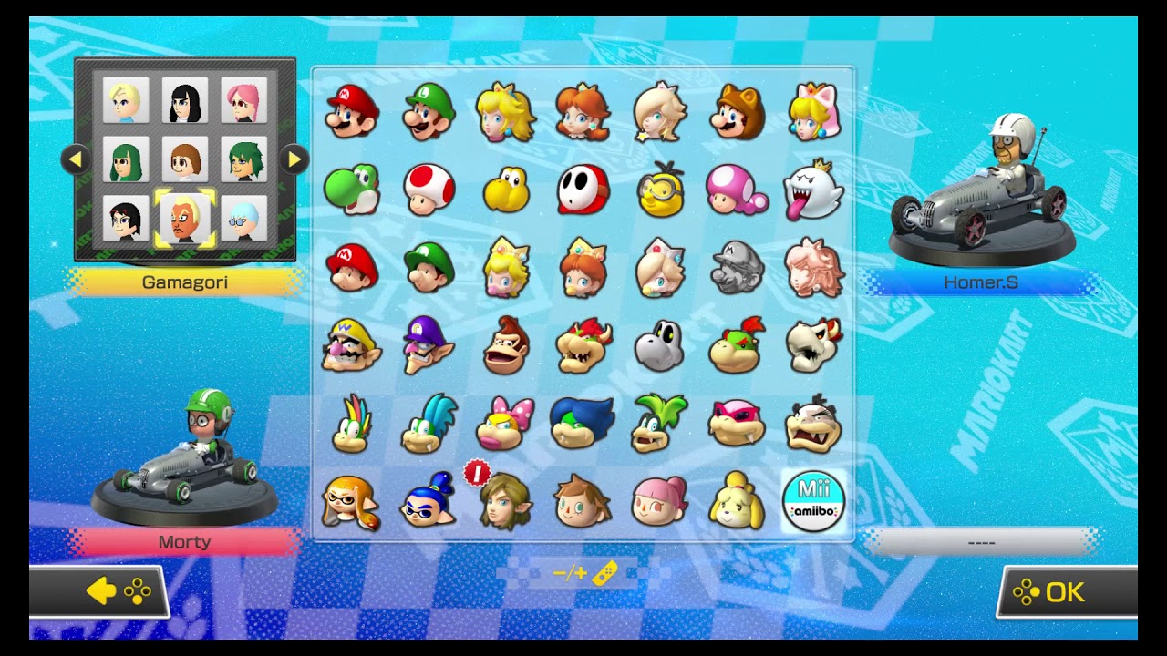 Mario Kart 8 Deluxe With Miis #2