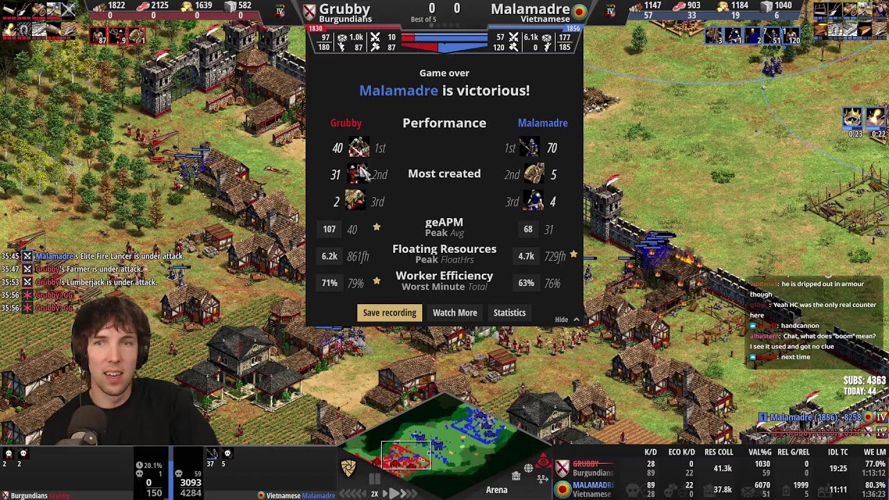 AoE2 grind King's Gauntlet - LIVE - Grubby - 10-June-2026