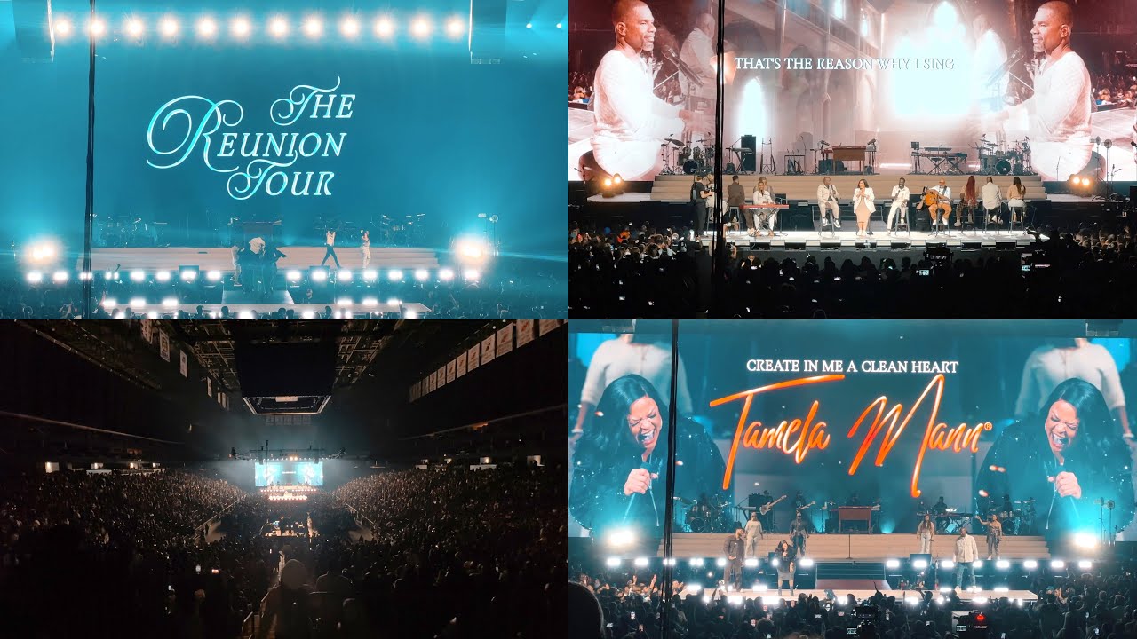 The Reunion Tour Vlog: Kirk Franklin, David & Tamela Mann, Tye Tribbett, Israel Houghton