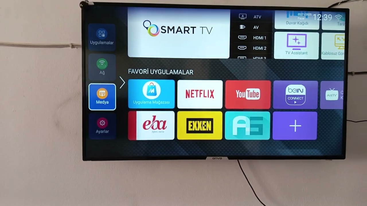 Onvo smart tv lerde youtube girmeme sorunu &ccedil;&ouml;z&uuml;m&uuml;. #tv sorunları