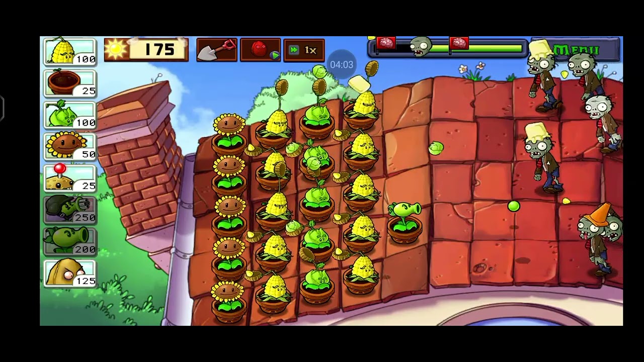 MAIN PLANT VS ZOMBIE PART 13 #viral#fyp#vidio