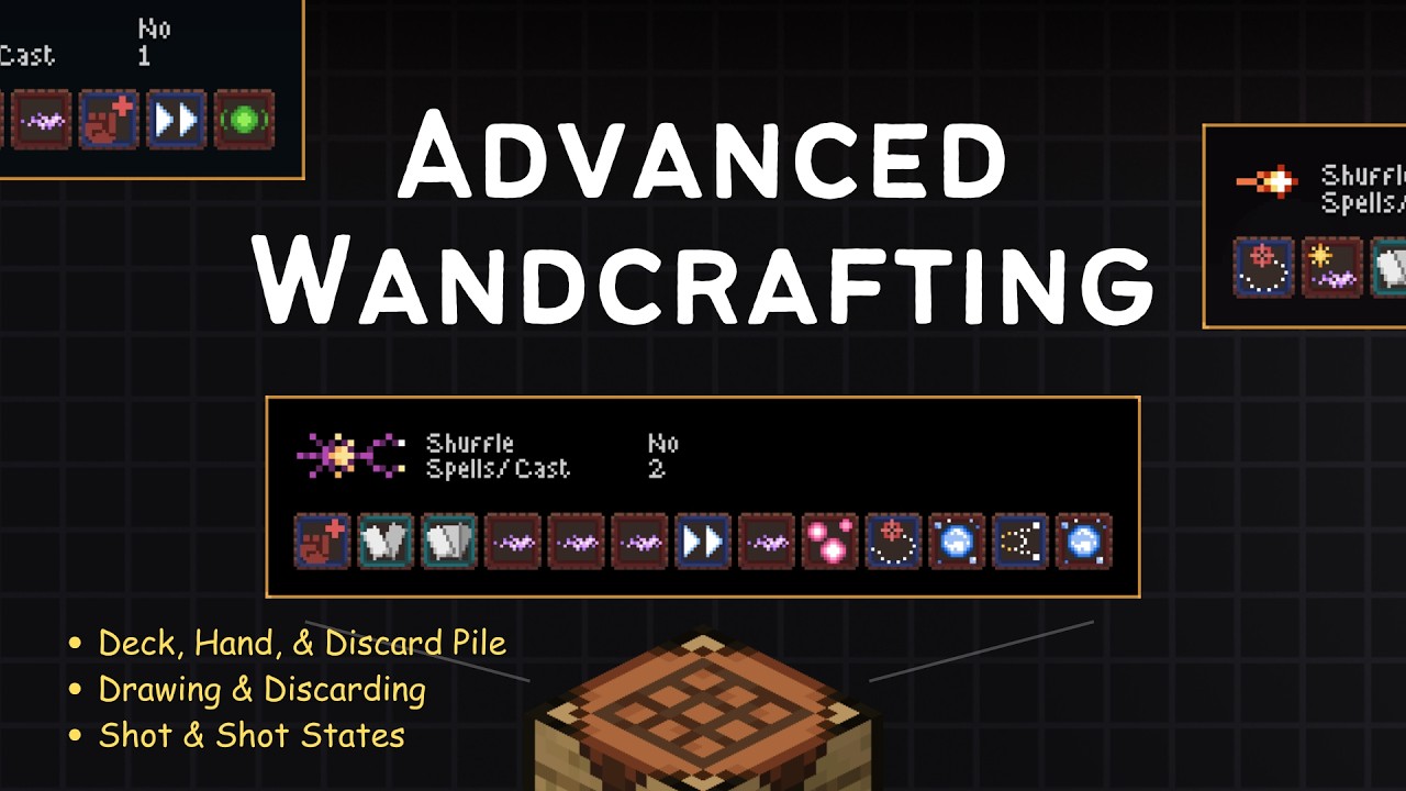 Intro to Advanced Wandcrafting | Noita Guide