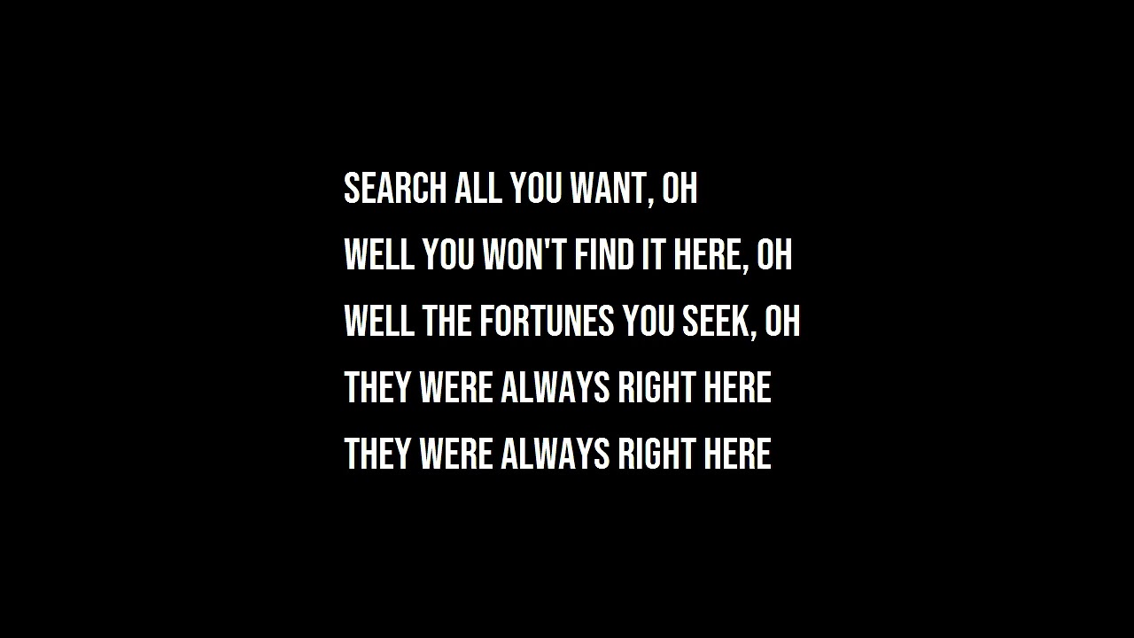 WON'T FIND IT HERE - BLACK LABEL SOCIETY (LYRICS)