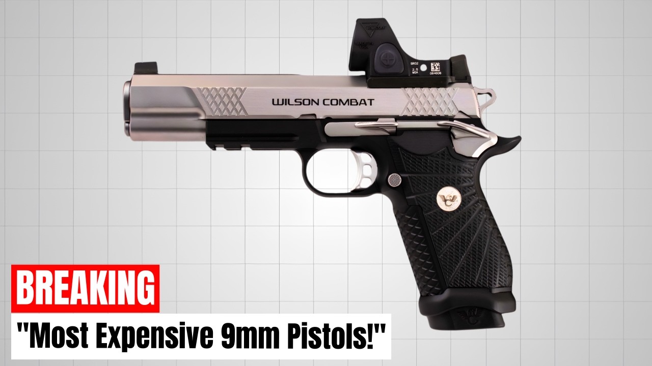 The Most Expensive 9mm Pistols Money Can Buy in 2026!
