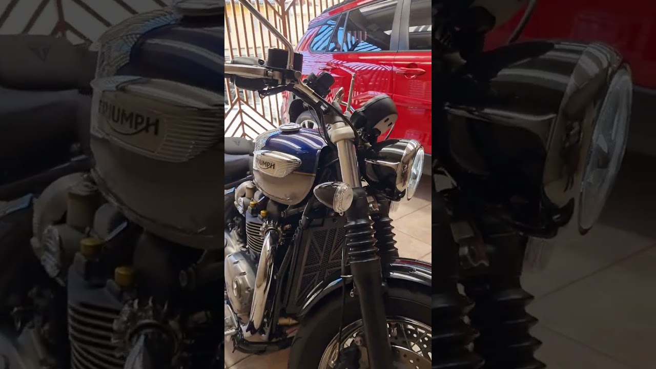 Triumph Bonneville Speedmaster com escapamento esportivo Torbal e Xpipe. #triumph #entretenimiento