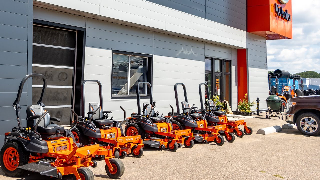 СОВЕРШЕННО НОВЫЙ | Газонокосилка Kubota Z412 Zero Turn. Демонстрация и обзор!