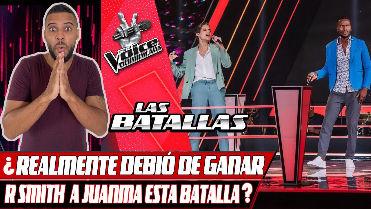 R Smith Vs Juanma - Feeling Good | Batallas | The Voice Dominicana 2022 (VIDEO REACCION)