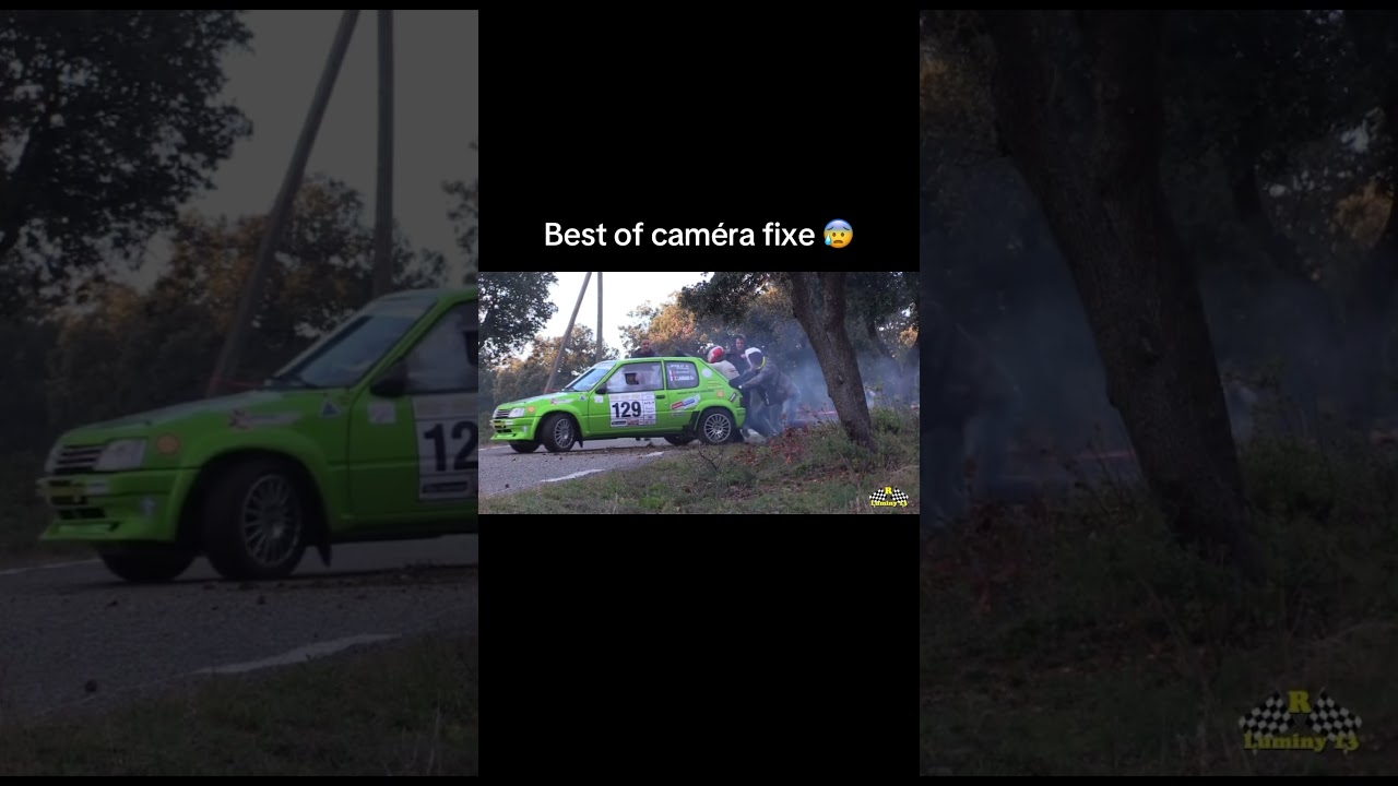 Best of cam&eacute;ra fixe 😰 #automobile #pourtoi #rally #racing #wrc #racingfails