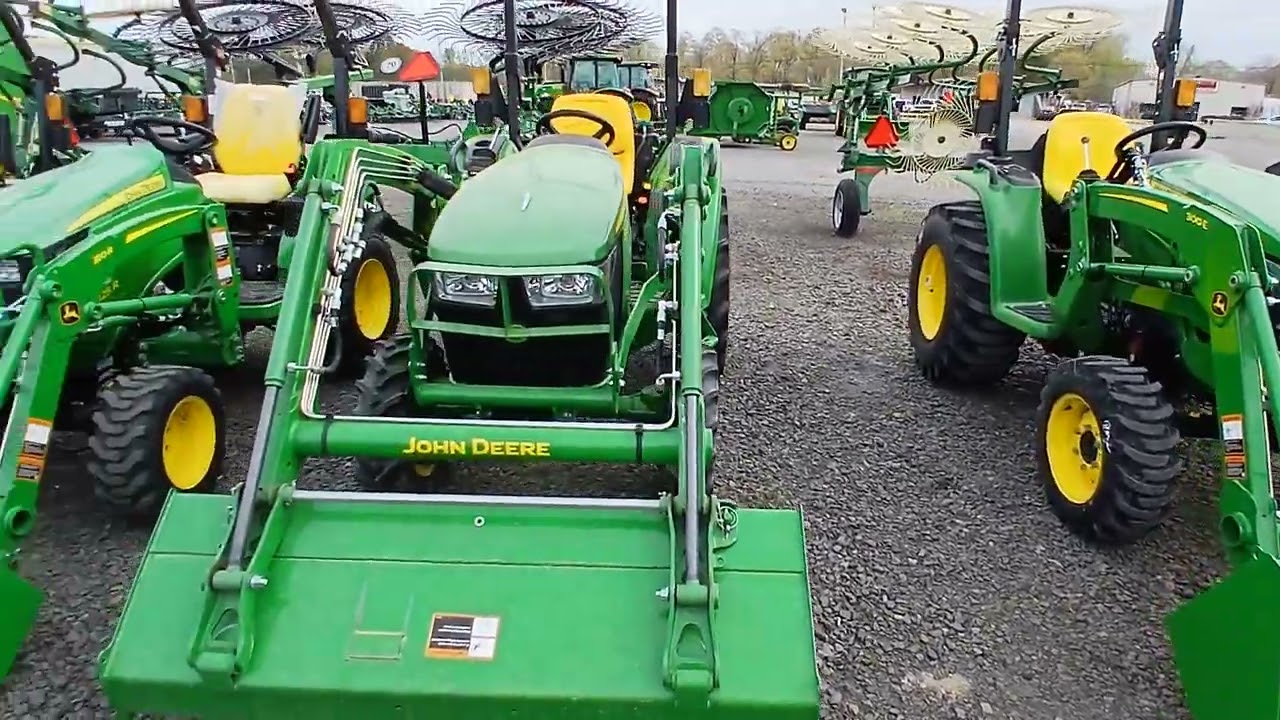 John Deere 2R tractor comparison overview 2025R 2032R 2038R