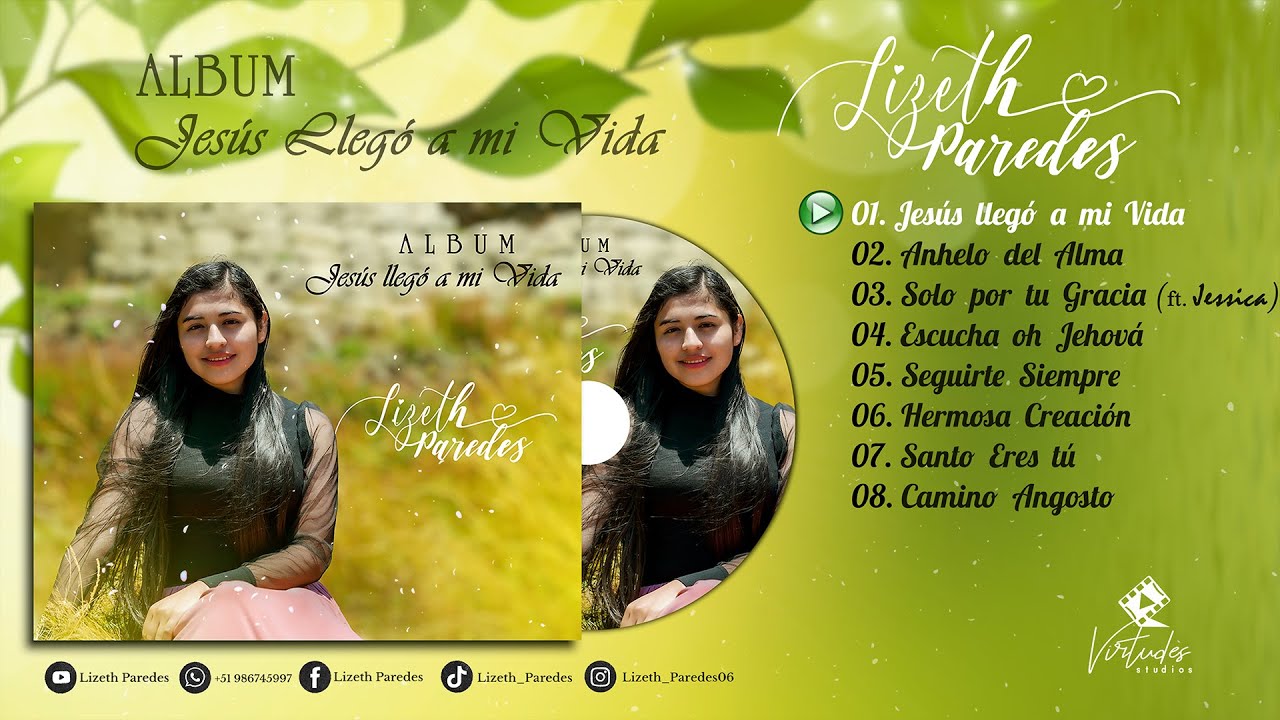 Lizeth Paredes / Jesús llegó a mi Vida  (Álbum Completo)