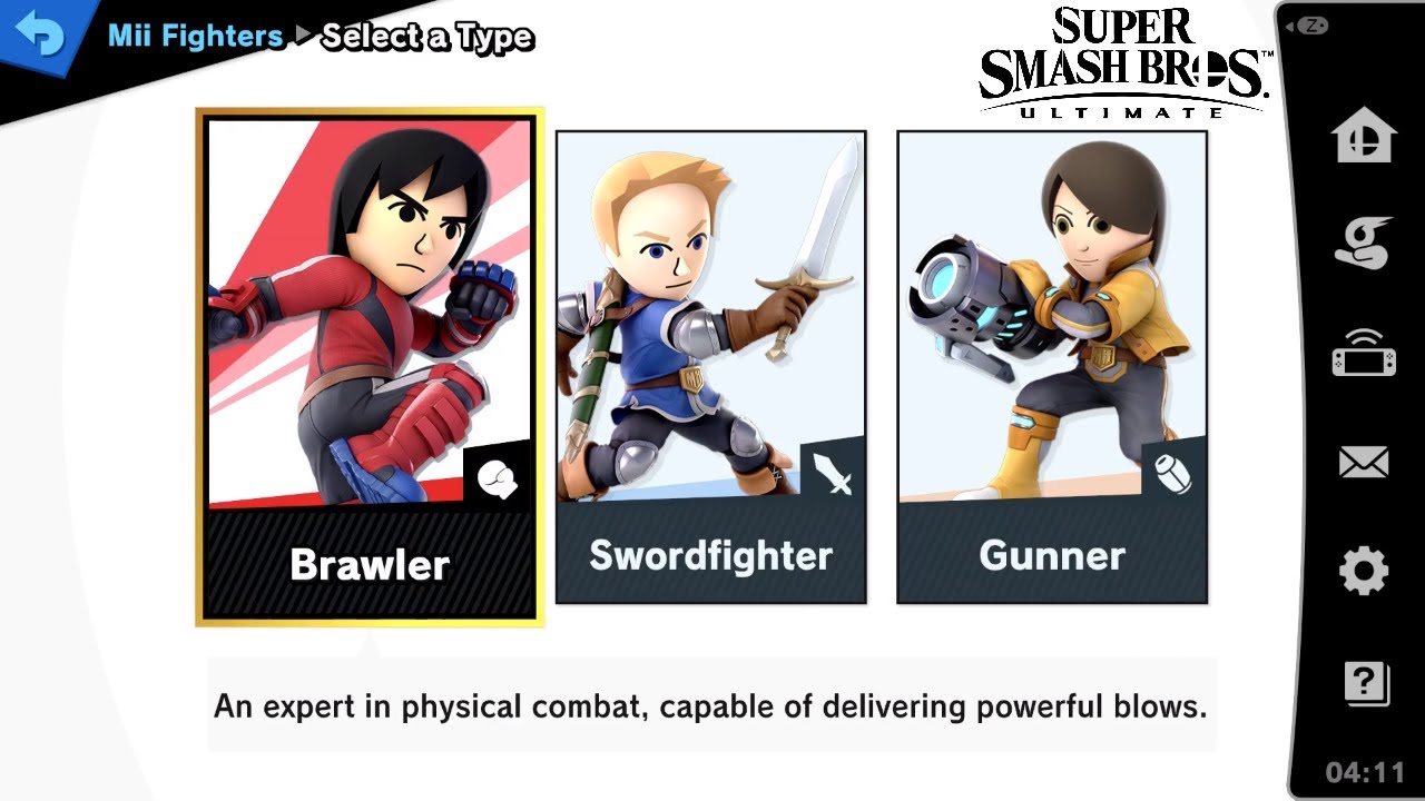 Super Smash Bros Ultimate Mii Fighter Creator!
