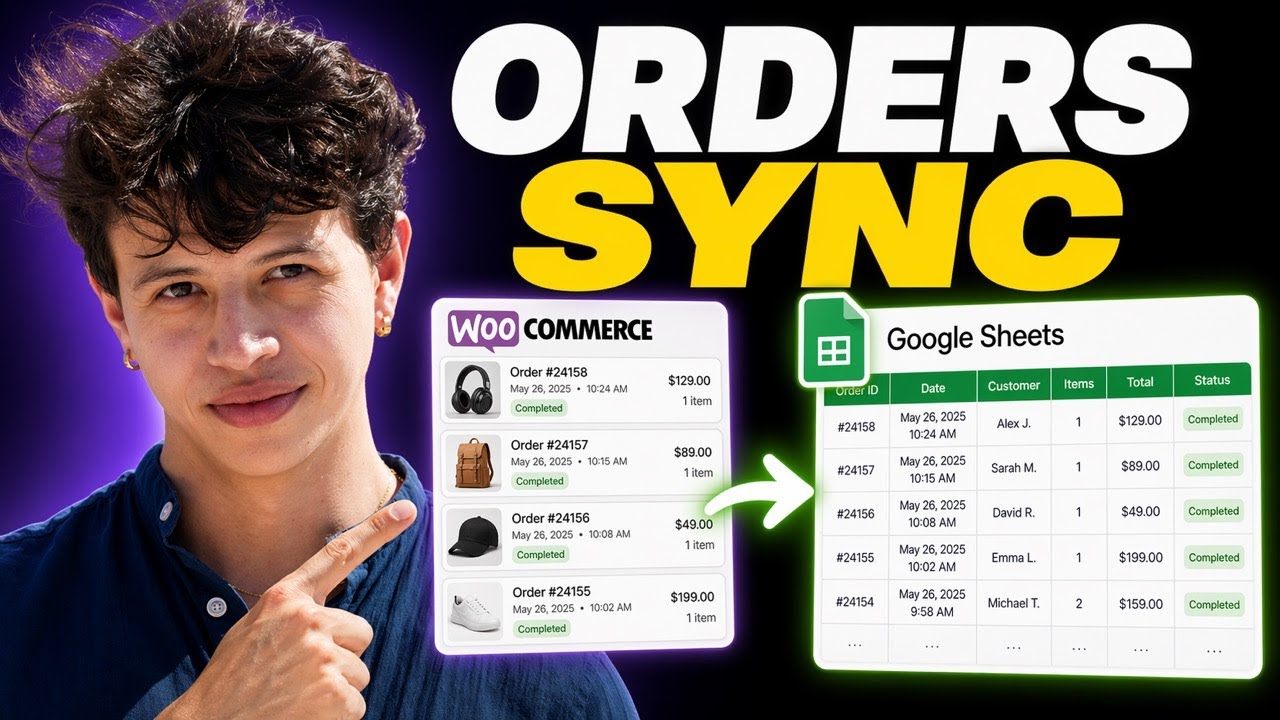 WooCommerce API to Google Sheets using Apps Script ( Under 12 minutes )