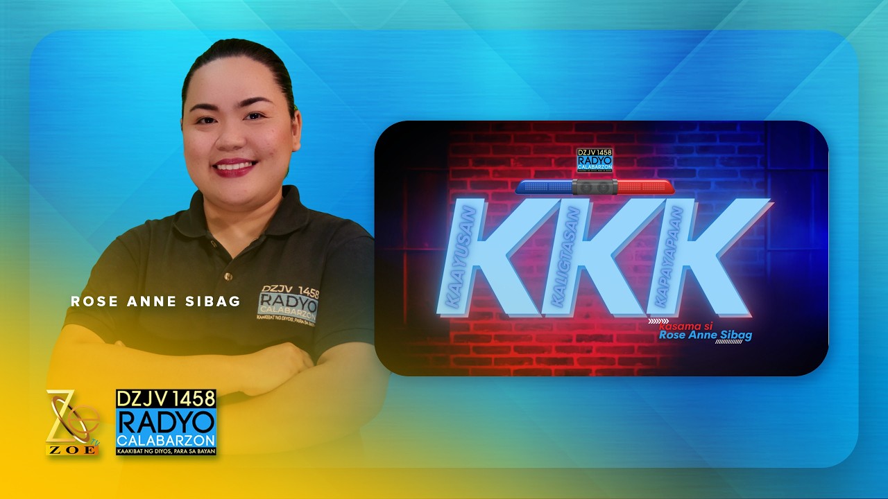 KAAYUSAN - KALIGTASAN - KAPAYAPAAN | MARCH 13, 2026