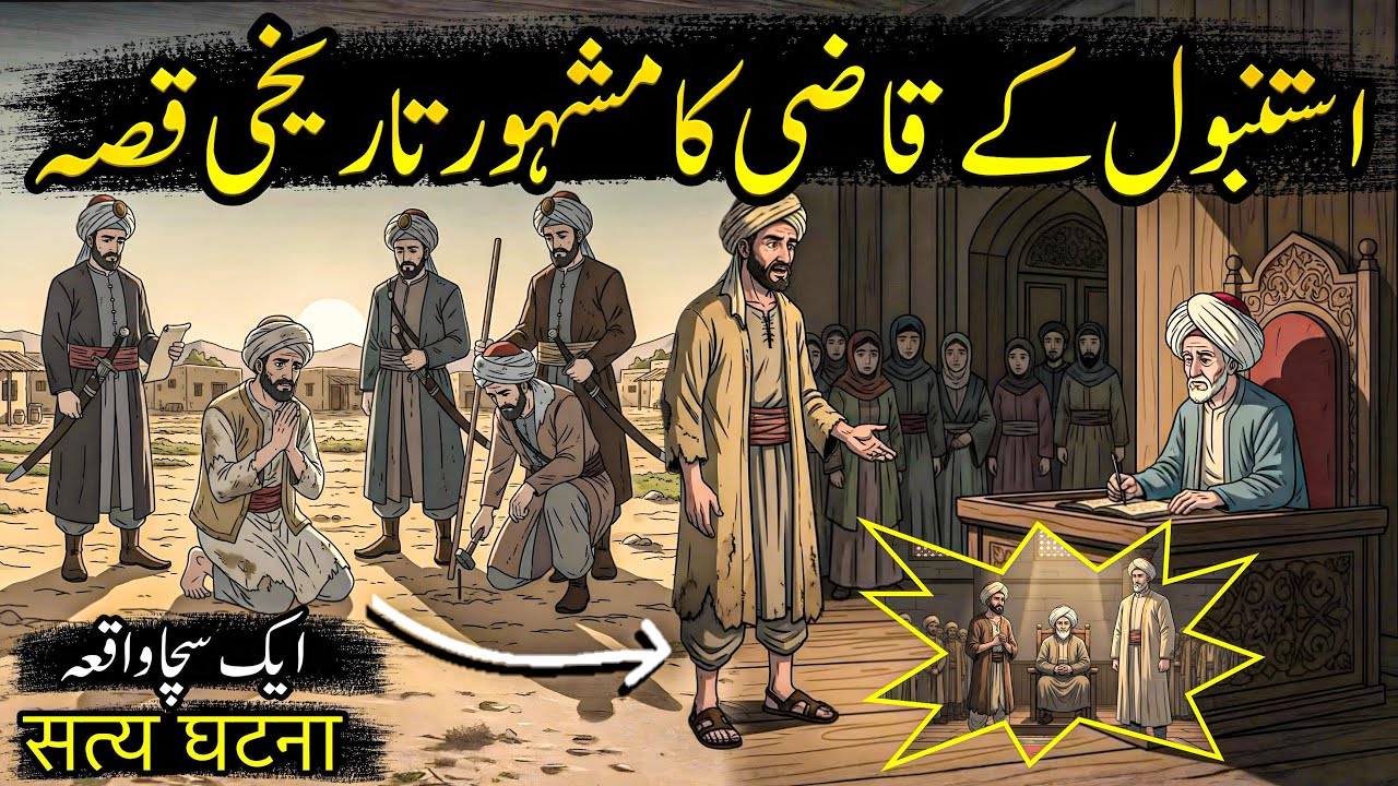Qazi Istanbul Ka Insaf | Jab Sultan Bhi Qanoon Ke Samne Jhuk Gaya | Sabaq Amoz Kahani | hindi | urdu