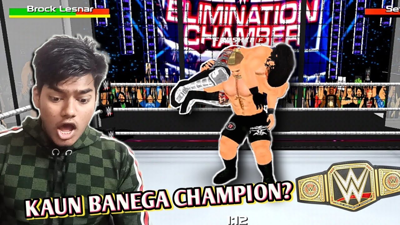 WWE Elimination Chamber Match In Wrestling Revolution 3D