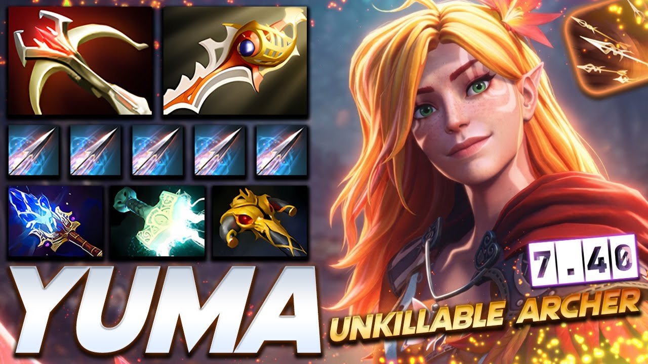 Yuma Windranger Legolas - Dota 2 Pro Gameplay [Watch & Learn]
