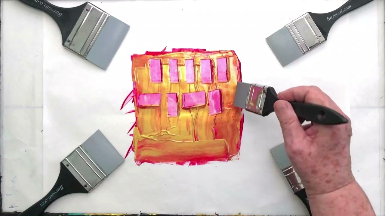 Demonstration of the 5 Barvotti silicone mottlers