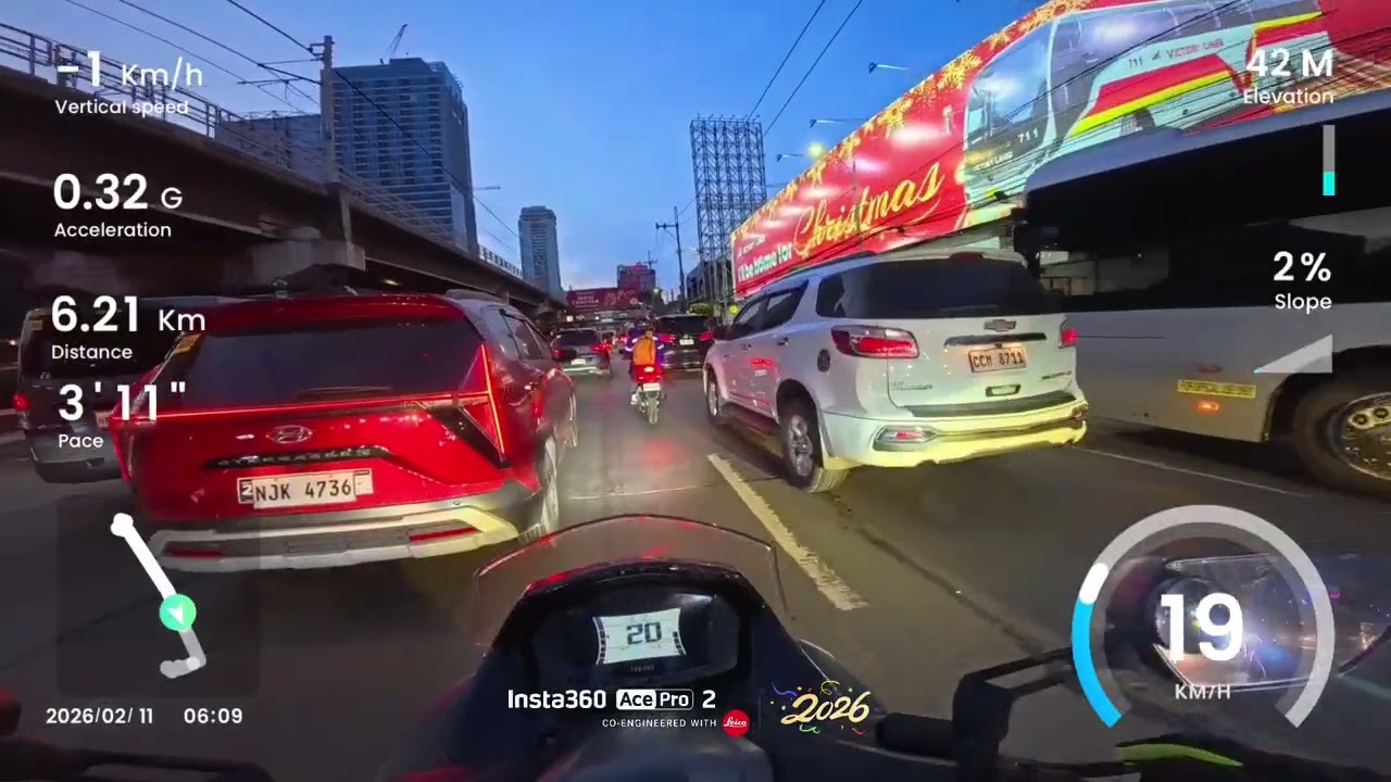 Morning City Ride | Real Traffic POV 324
