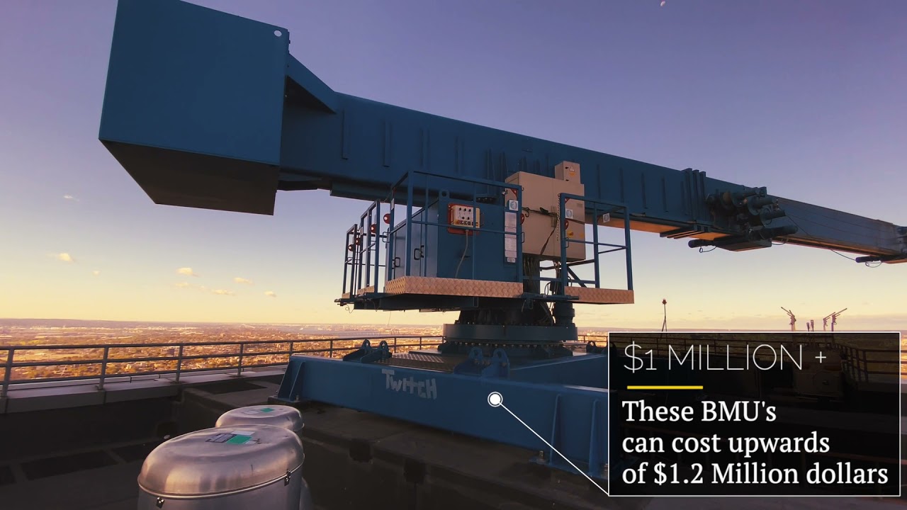 40 Stories Up in a Million Dollar Machine (BMU)