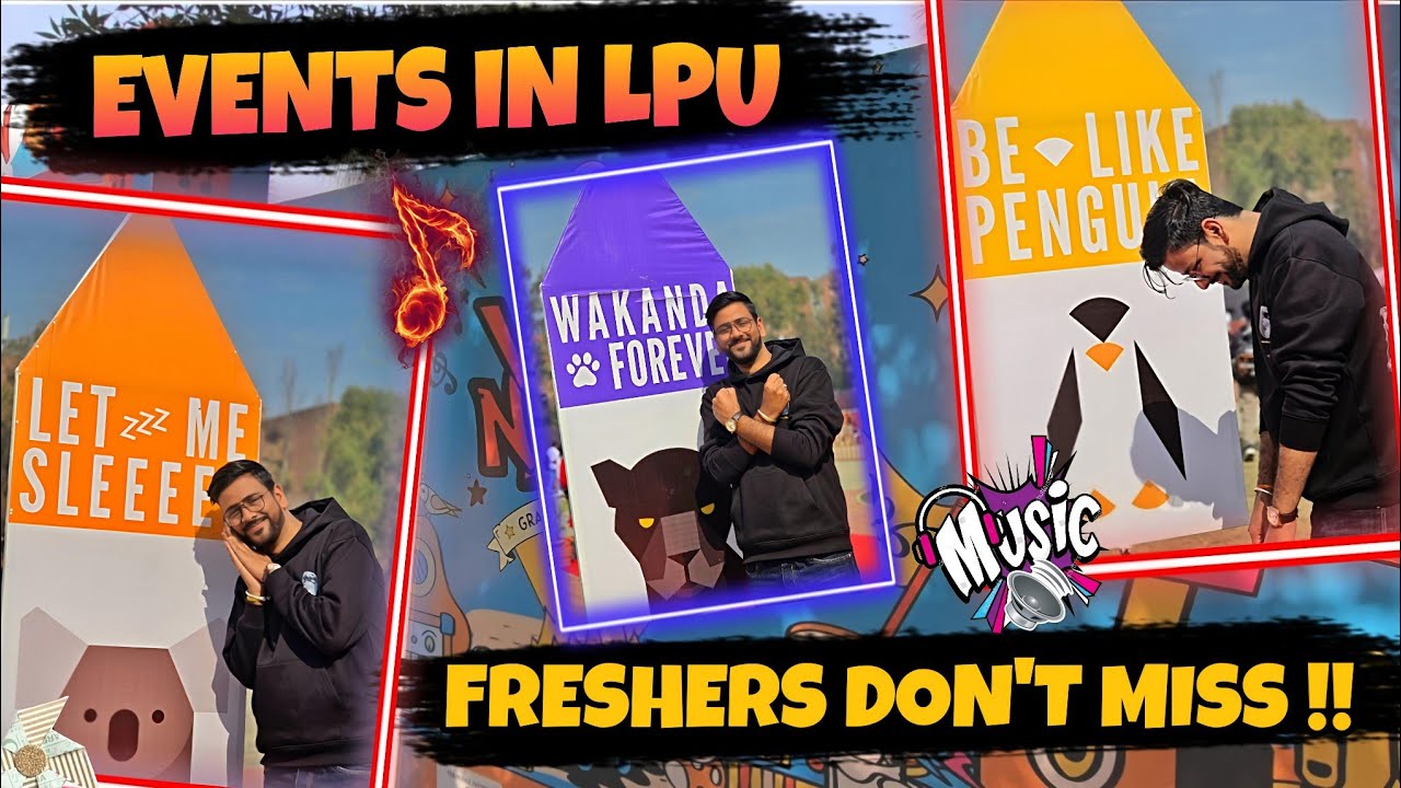 LPU me aise hote hai events🔥 Freshers don't miss it||#lpucampus#lpu#college#trend#vlog#vlogs#youtube