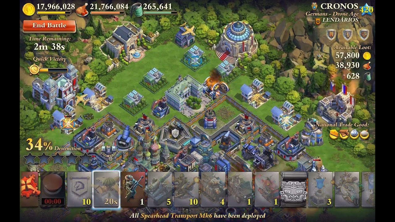 dominations: mortars, apc & cannons against 420 level 3d base xsh