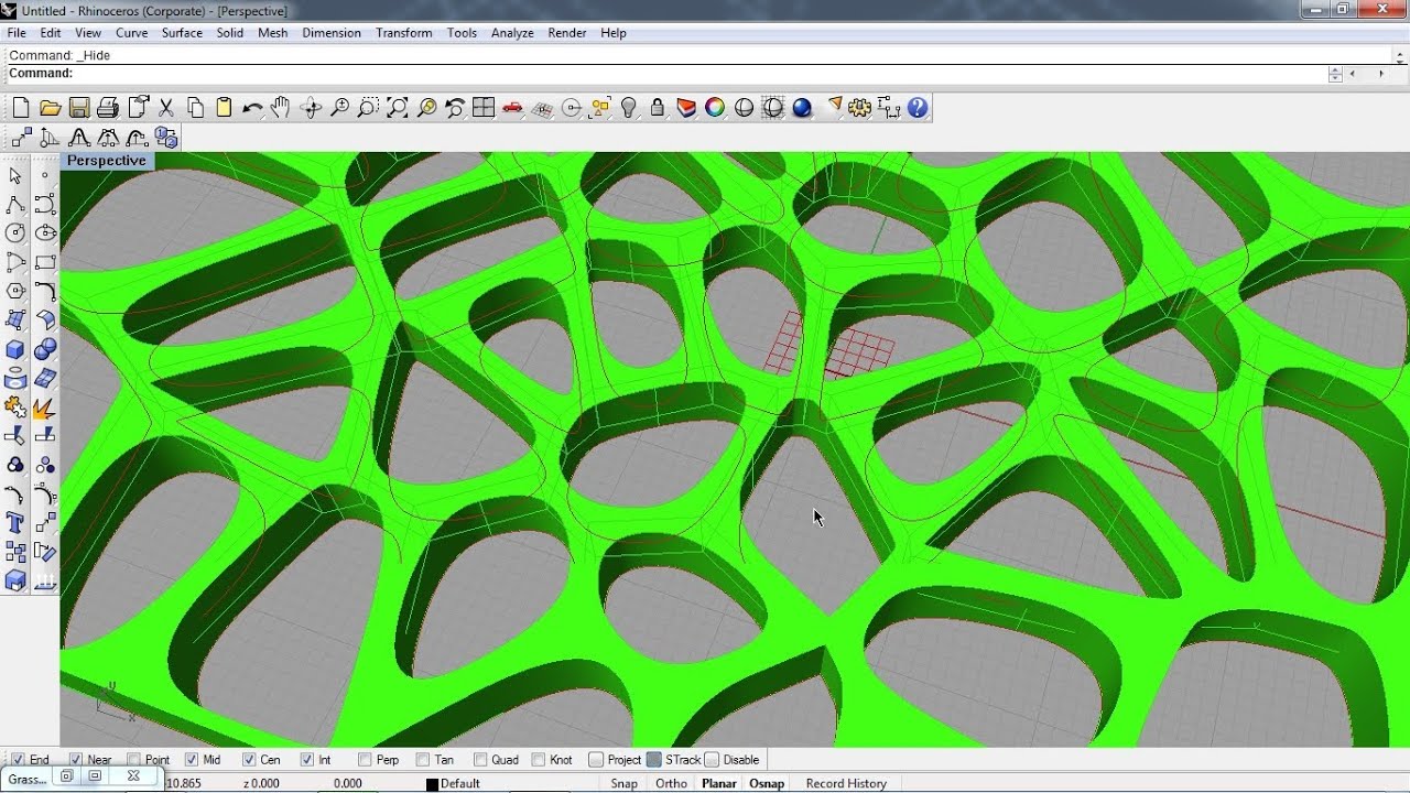 grasshopper 3d - voronoi 02