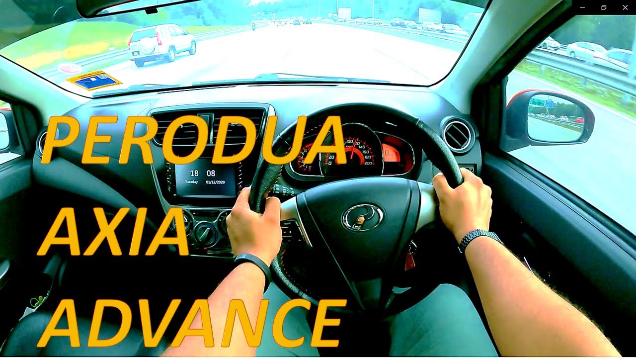 POV Drive | 2015 1.0 Perodua Axia Advance | Daytime Drive