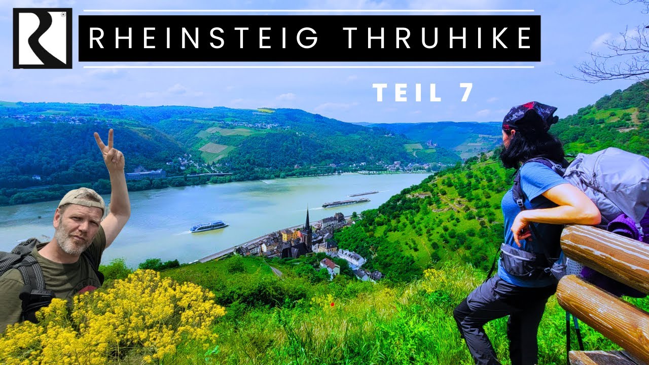 Rheinsteig Thruhike Teil 7 | Kaub - Assmannshausen [Etappen 16+17] 340 km wandern