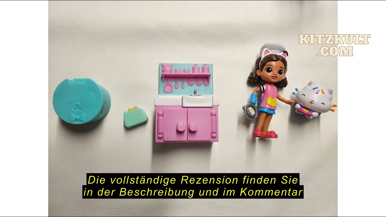 Produktbewertung DREAMWORKS GABBY'S DOLLHOUSE - Cat-tivity Set, Kitty Karaoke Party - Musik Set mit