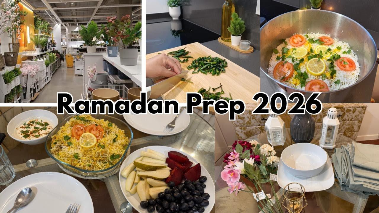 Подготовка к Рамадану 2026 | Покупки в IKEA на Рамадан | Декор на Рамадан | Кухонные дела и вкусн...