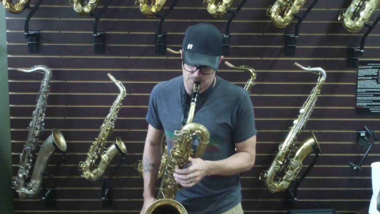 Original Lacquer Selmer Paris Mark VI Low Bb Bari Sax