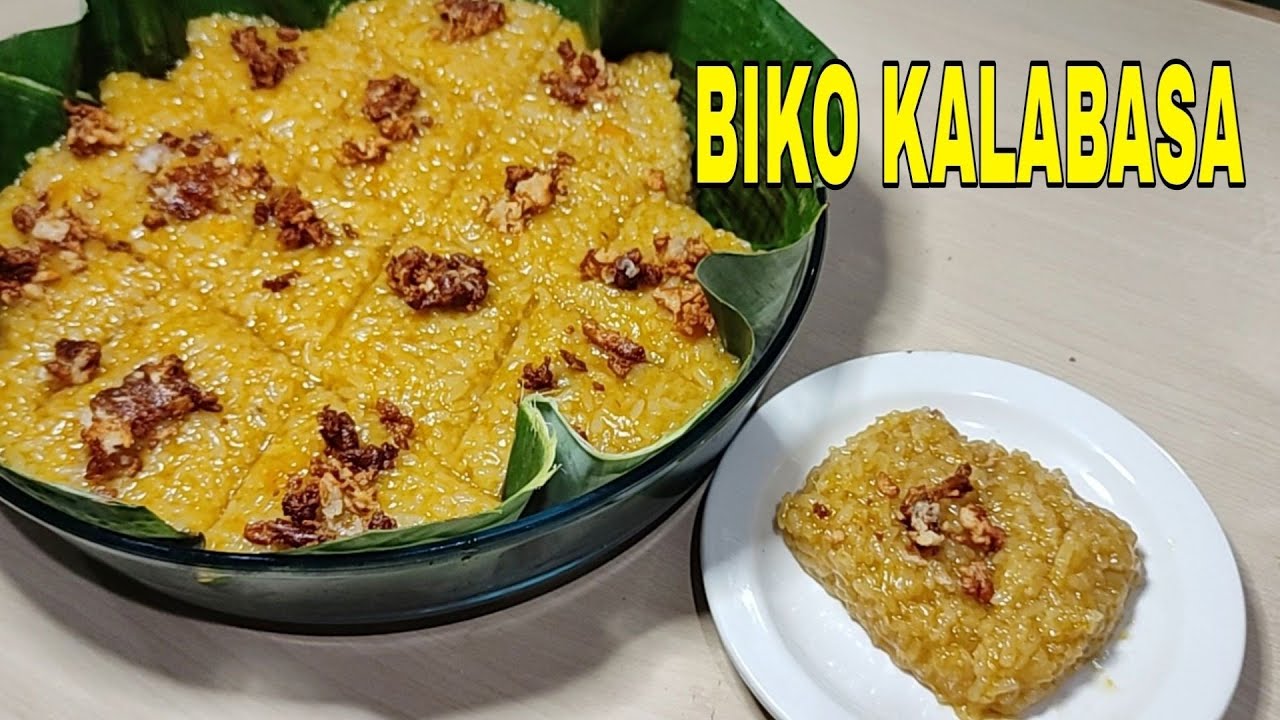 HOW TO MAKE BIKO KALABASA | SQUASH RICE CAKE | Kitchen Time with Anna