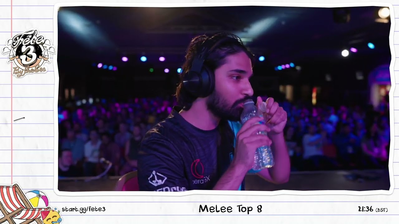 Zain (Marth) vs Jmook (Sheik) - Melee Singles Top 8 Winners Semis - Fête 3: By the Sea