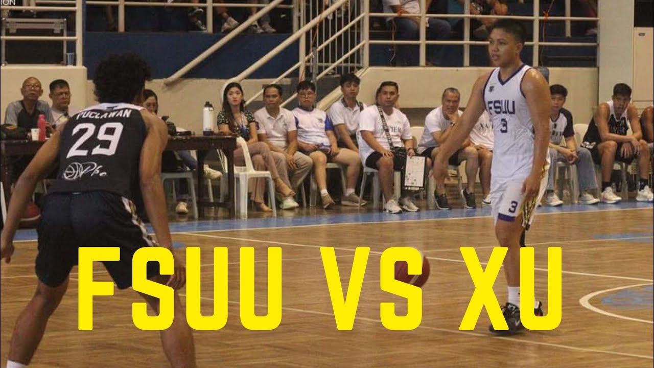 FSUU (BUTUAN) VS XU (CAGAYAN) EXHIBITION MATCH 2023 @FSUU GYM BUTUAN