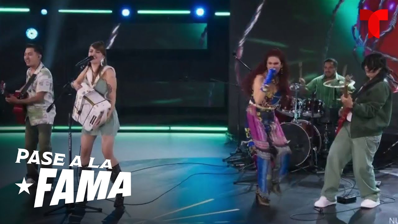 Banda La Quinta colma de energía el escenario 'Con los Ojos Cerrados' | Pase a la Fama